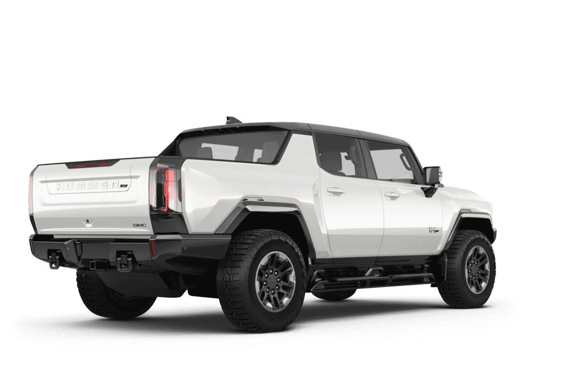 GMC HUMMER EV - Back view GMC HUMMER EV - Back view